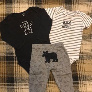 * Sold* 18 Month 3 Piece Onesie Set w/ Pants